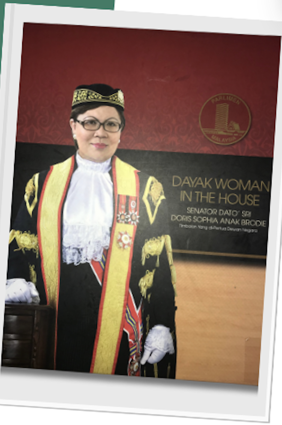 DAYAK WOMEN IN THE HOUSE : Wanita Dayak Pertama Sebagai Timbalan Yang di-Pertua dewan Negara : SENATOR DATO SRI’ DORIS SOPHIA ANAK BRODIE
